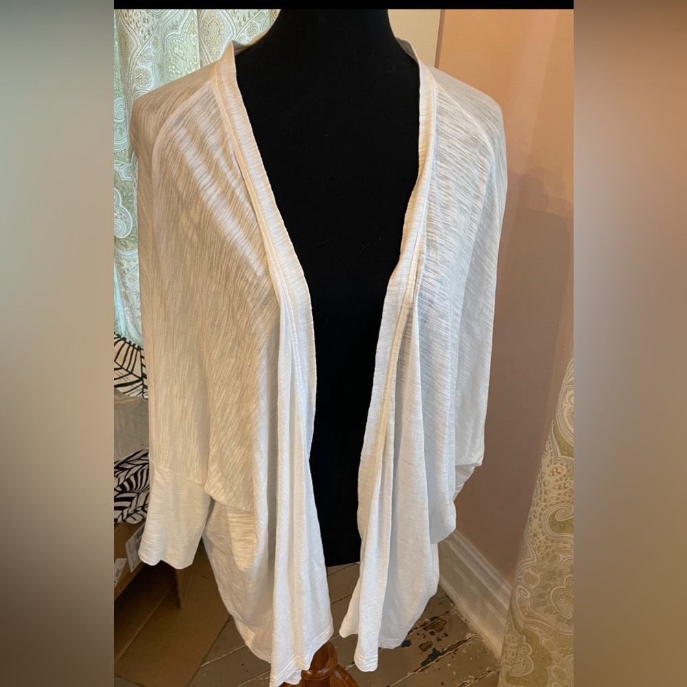 Van Winkle modal blend Cardigan White Size M